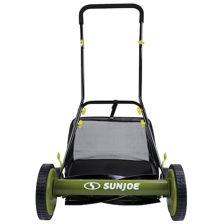 Sun Joe Manual Mower, w/Grass Catcher, 18" MJ501M